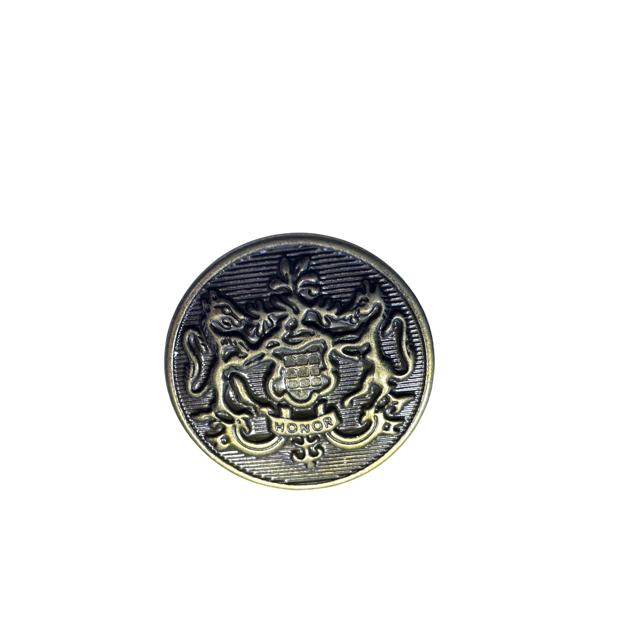 Authentic Victorian-era livery buttons (c. 1860–1890)