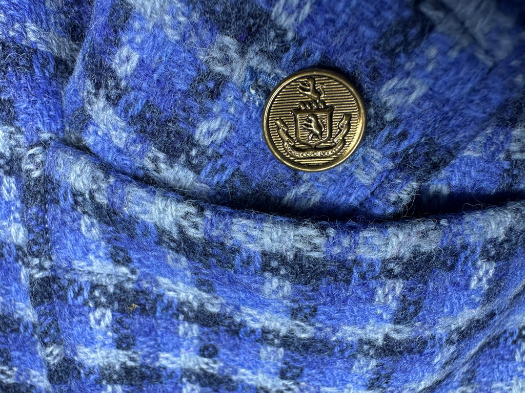 Complementary brass cuff buttons 