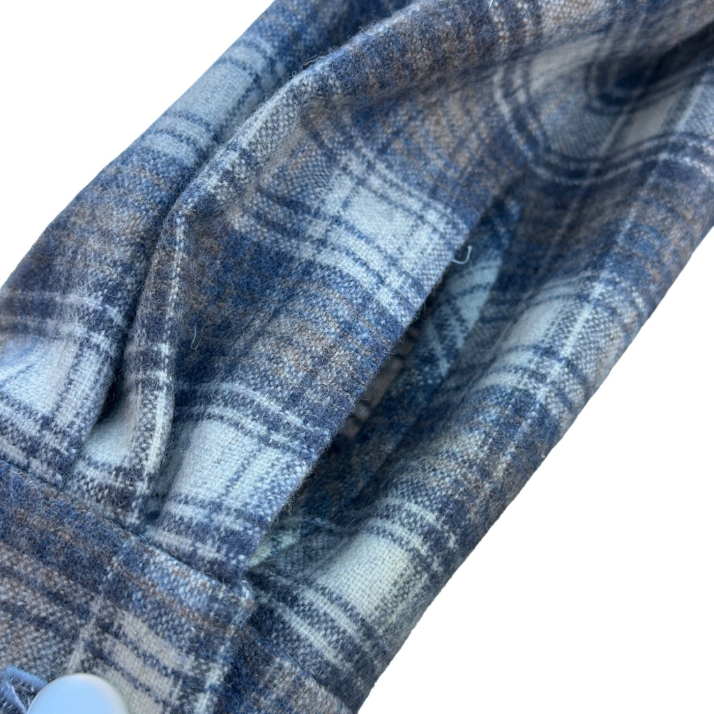 Close-up of cuff detail