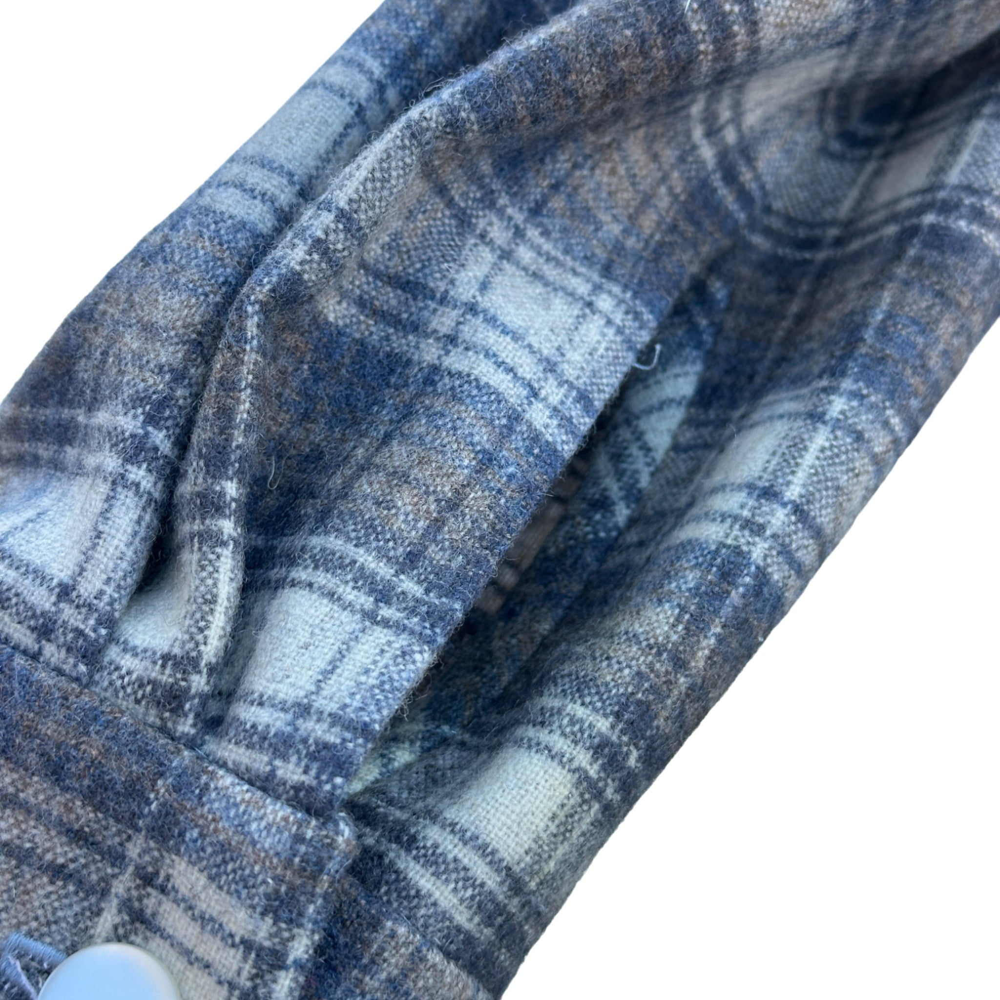 Close-up of cuff detail