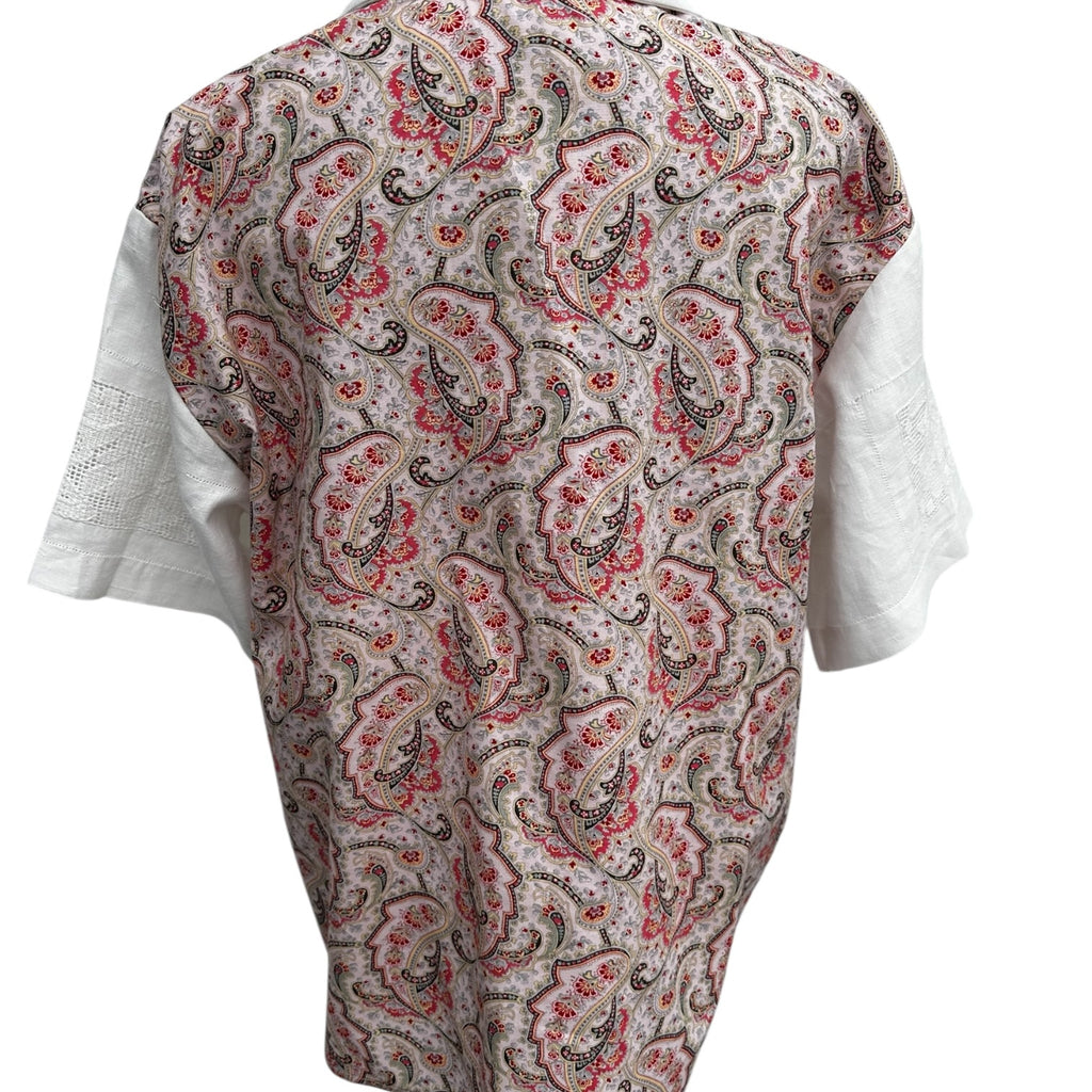 Vintage Paisley Cotton Back – One of a Kind Handmade Shirt by Fabric & Soul, Cape Cod