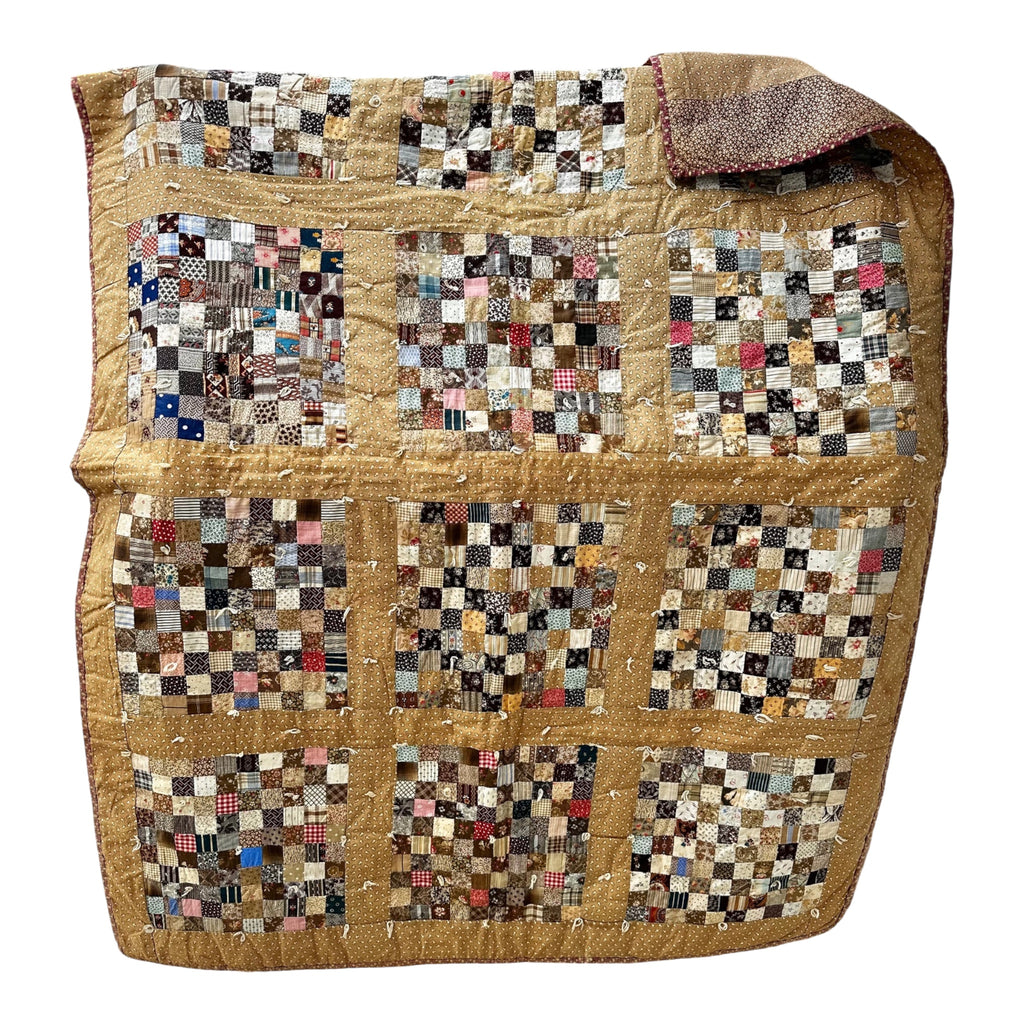 The Postage Stamp Quilt Coat – Early 1900s Wearable Art | Women's Small