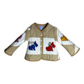 Child's Scotty Dog Quilted Coat – Size 5