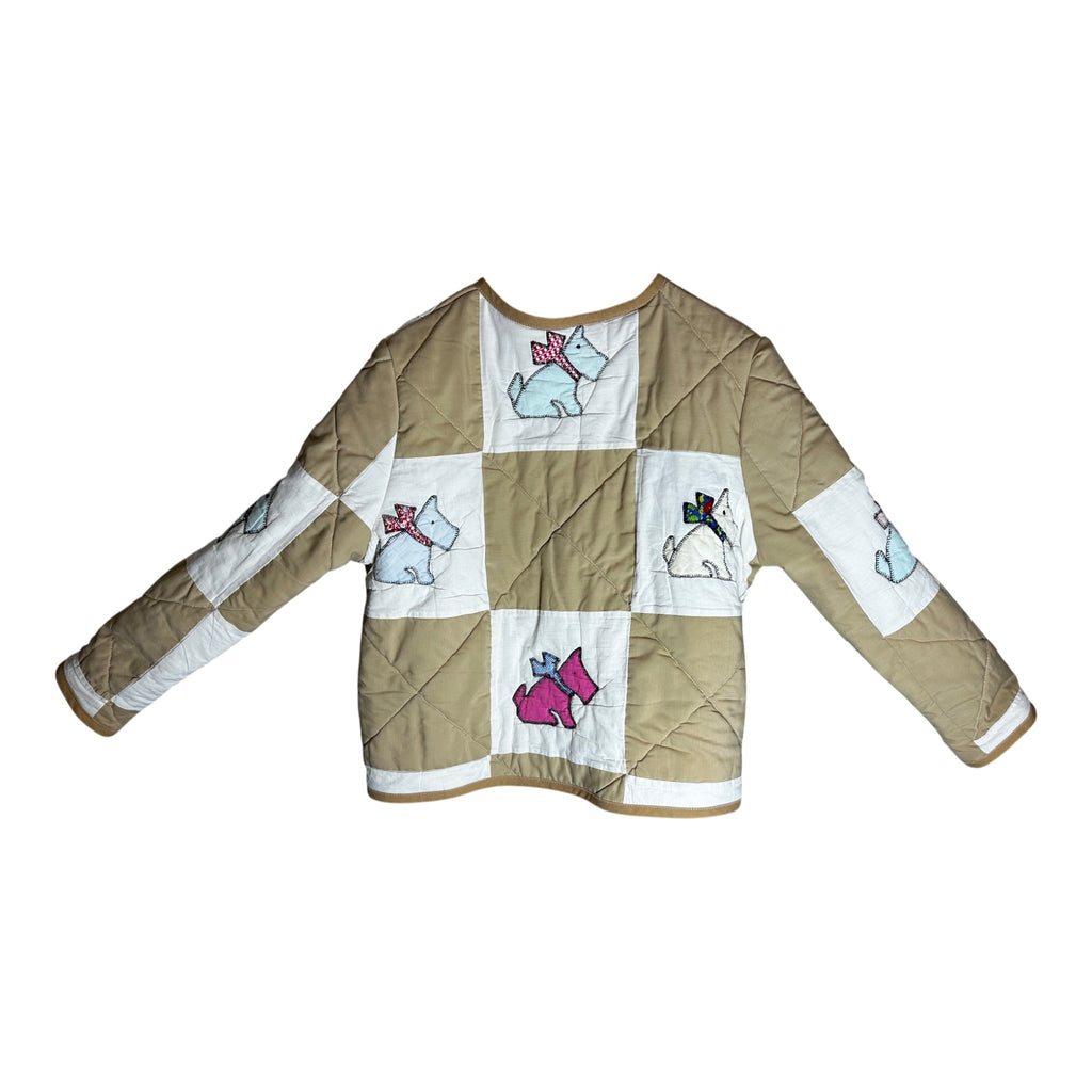 Adult's Scotty Dog Quilted Coat – Size M/L