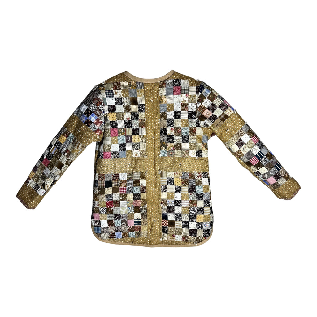 The Postage Stamp Quilt Coat – Early 1900s Wearable Art | Women's Small