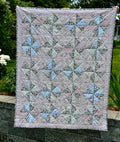 Butterflies & Whirligigs – Heirloom Baby Quilt