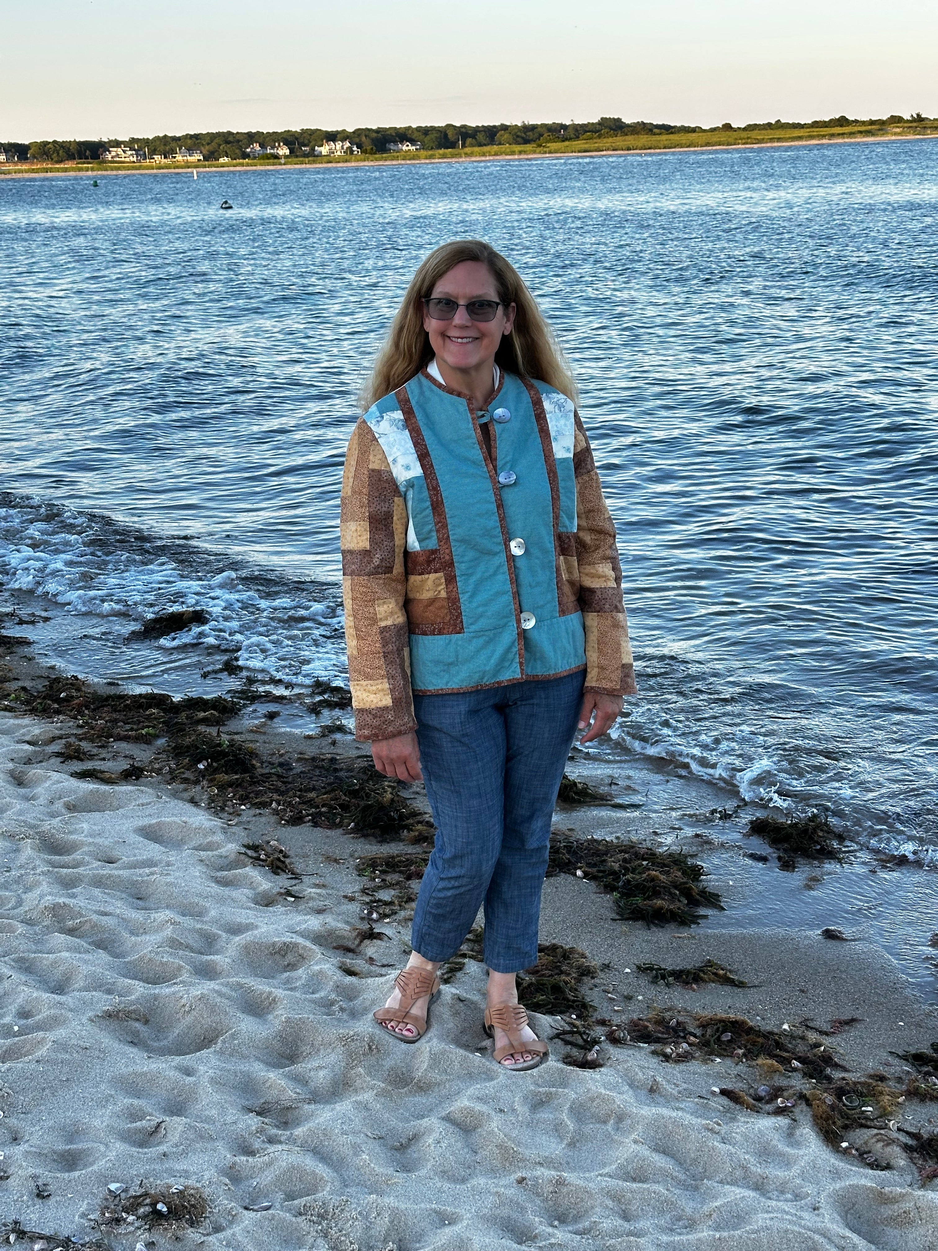 Vintage Wall Hanging Quilted Jacket — Women's Large
